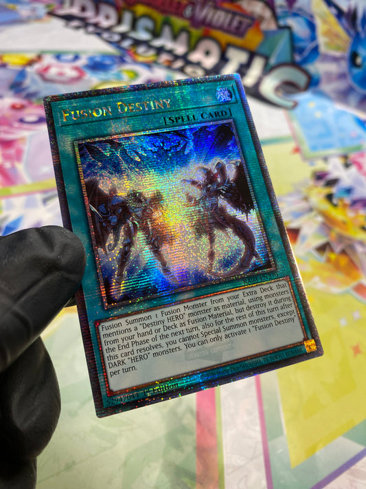 Yu-Gi-Oh! Fusion Destiny (RA03-EN270) Quarter Century Secret Rare - NM/M