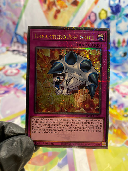 Yu-Gi-Oh! Breakthrough Skill (RA04-EN202) Quarter Century Secret Rare - NM/M