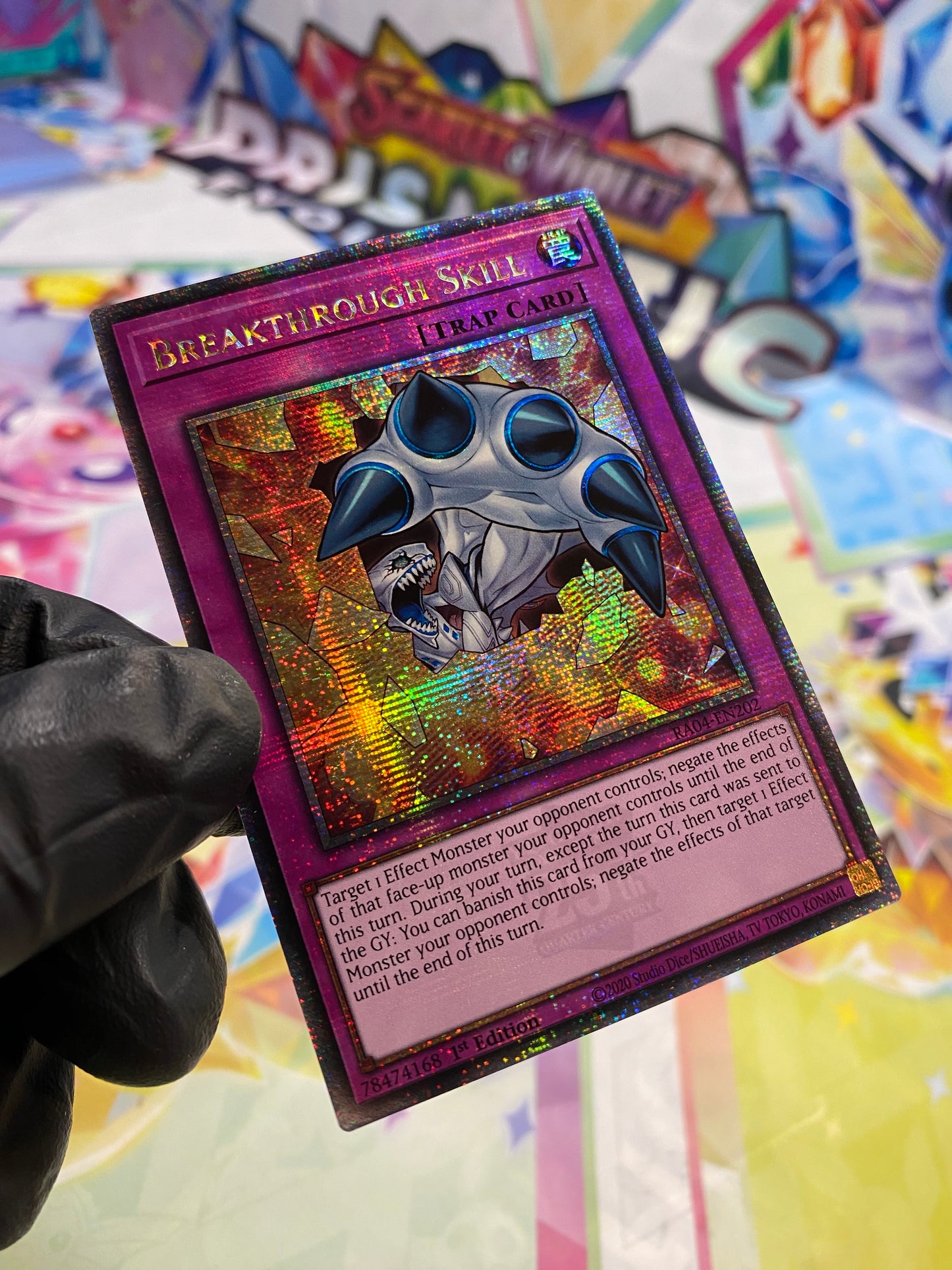 Yu-Gi-Oh! Breakthrough Skill (RA04-EN202) Quarter Century Secret Rare - NM/M