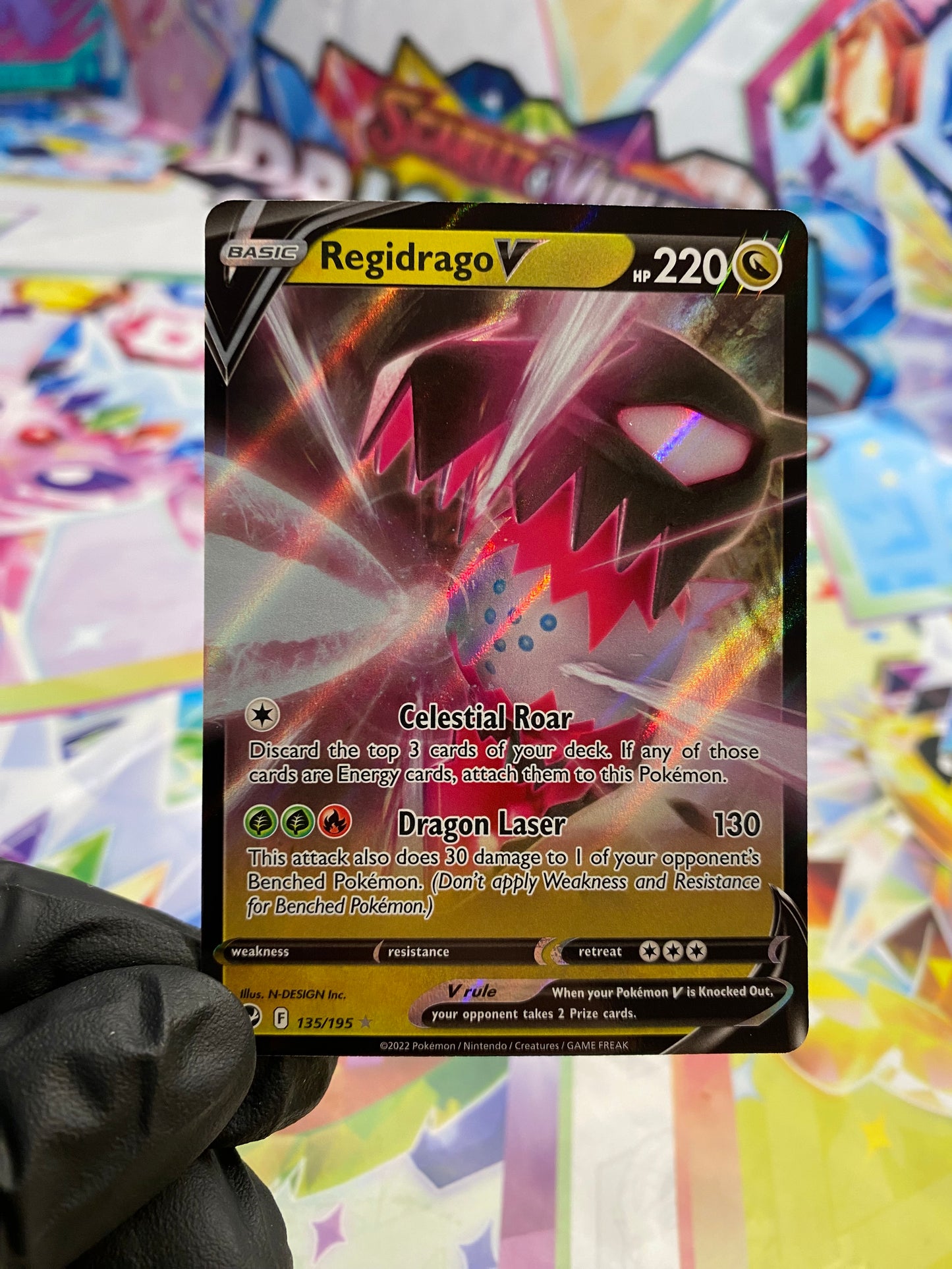 Pokémon Regidrago V #135 - NM/M