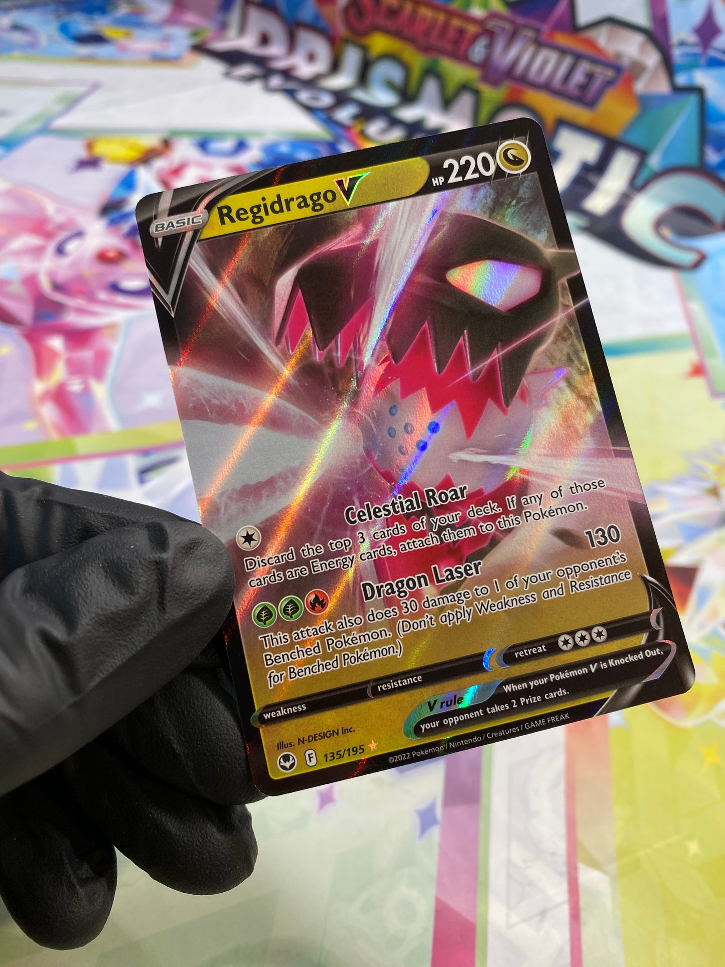 Pokémon Regidrago V #135 - NM/M
