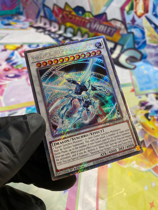 Yu-Gi-Oh! Shooting Quasar Dragon (RA04-EN158) Platinum Secret Rare - NM/M