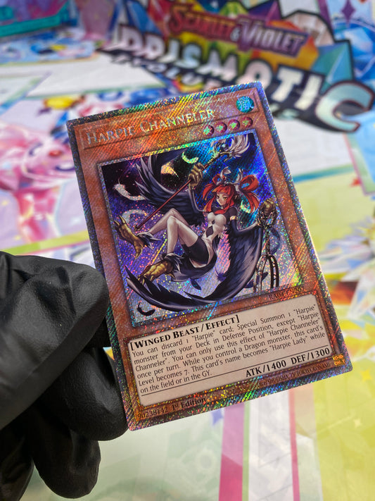 Yu-Gi-Oh! Harpie Channeler (RA04-EN207) Platinum Secret Rare - NM/M