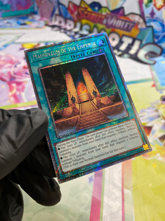Yu-Gi-Oh! Mausoleum Of The Emperor (RA03-EN167) Platinum Secret Rare - NM/M