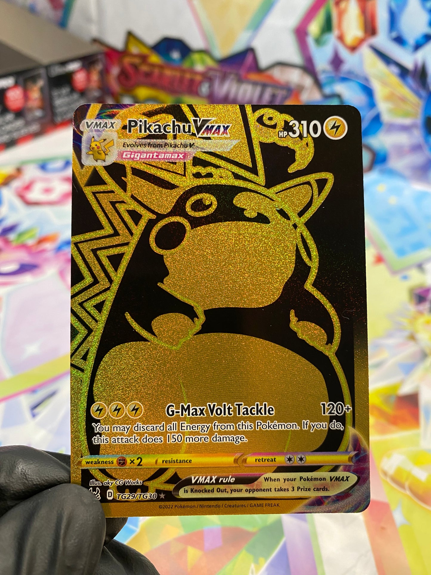 Pokémon Pikachu Vmax #TG29 - NM/M