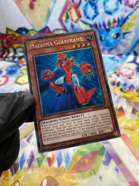 Yu-Gi-Oh! Machina Gearframe (RA03-EN234) Platinum Secret Rare - NM/M