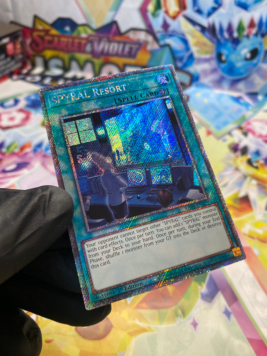 Yu-Gi-Oh! Spyral Resort (RA04-EN277) Platinum Secret Rare - NM/M