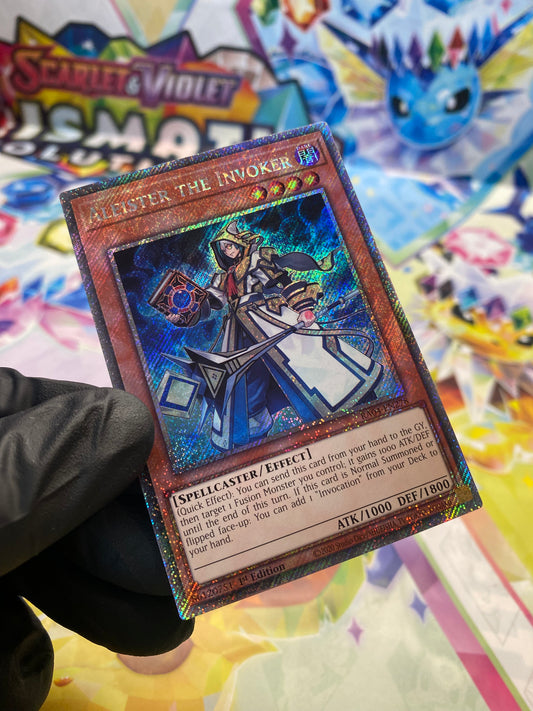 Yu-Gi-Oh! Aleister The Invoker (RA04-EN278) Platinum Secret Rare - NM/M