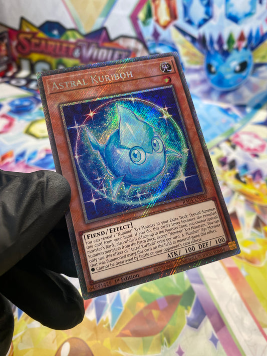 Yu-Gi-Oh! Astral Kuriboh (RA04-EN040) Platinum Secret Rare - NM/M