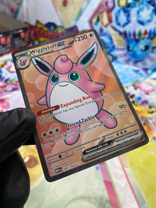 Pokémon Wigglytuff Ex #187 (151) - NM/M