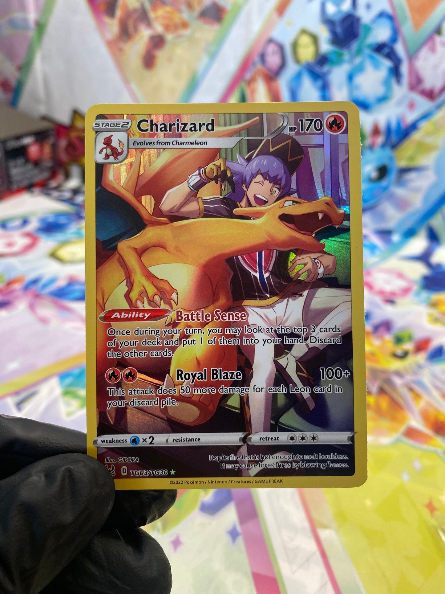 Pokémon Charizard #TG03 - NM/M