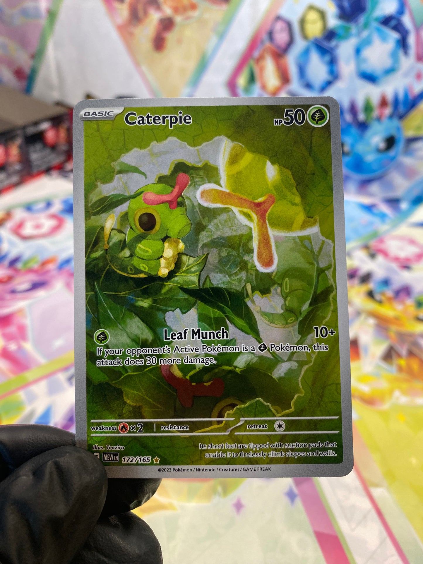 Pokémon Caterpie #172 (151) - NM/M