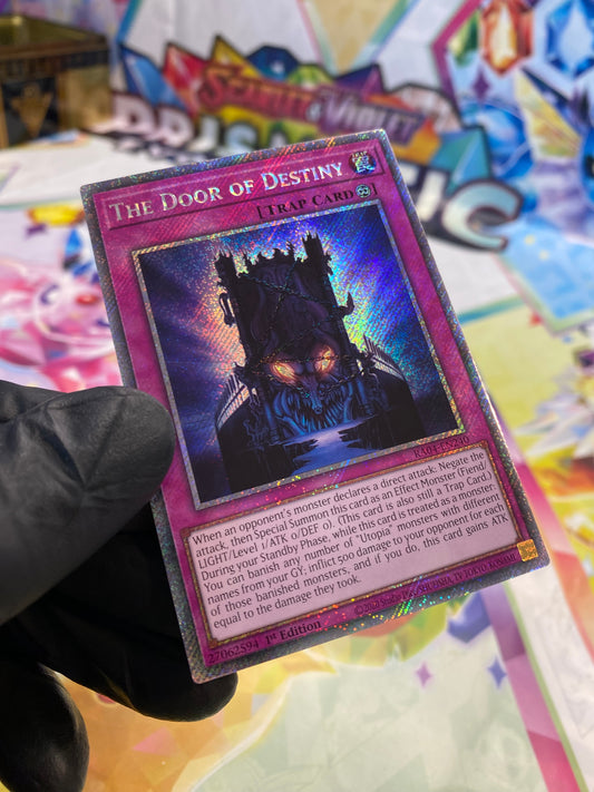 Yu-Gi-Oh! The Door Of Destiny (RA04-EN240) Platinum Secret Rare - NM/M