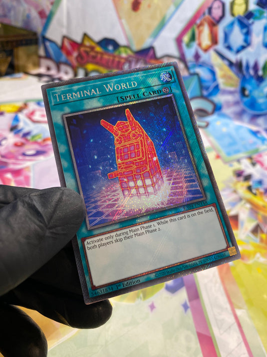 Yu-Gi-Oh! Terminal World (RA04-EN148) Platinum Secret Rare - NM/M