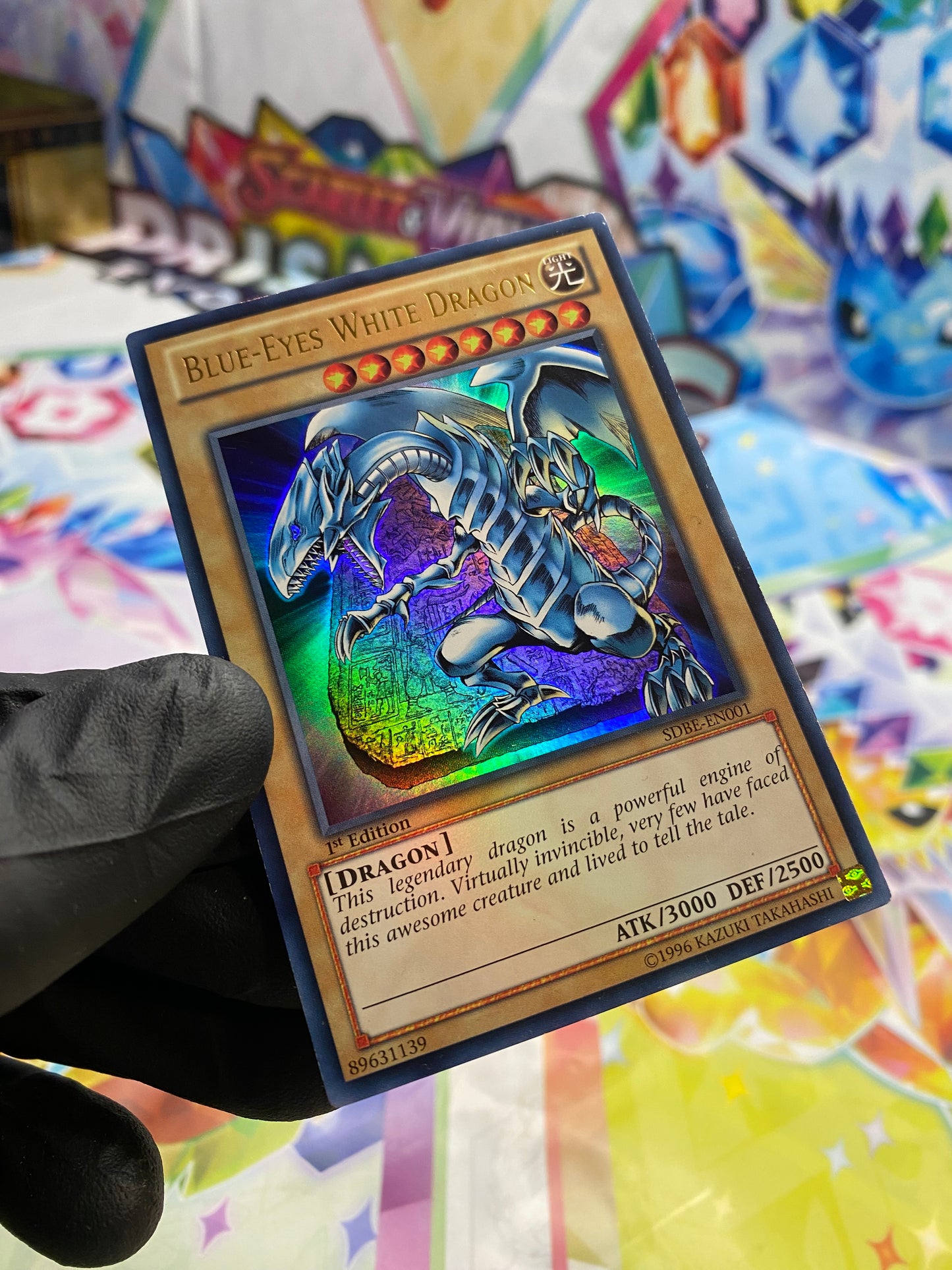 Yu-Gi-Oh! Blue-Eyes White Dragon (SDBE-EN001) 1st Edition - NM