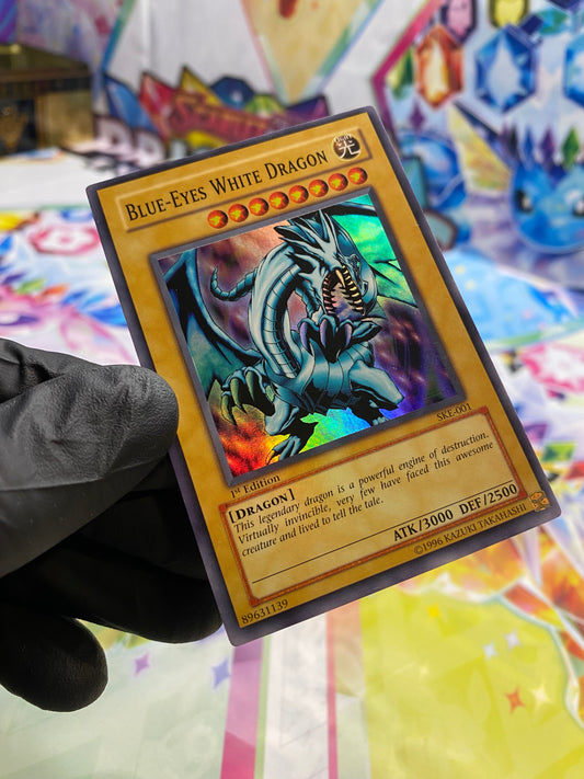 Yu-Gi-Oh! Blue-Eyes White Dragon (SKE-001) 1st Edition - NM/M