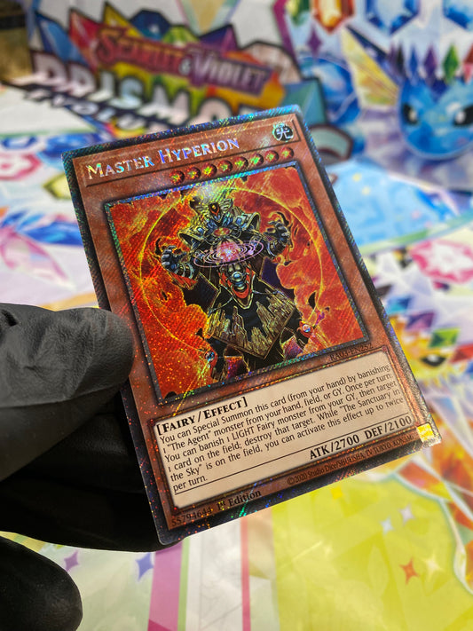 Yu-Gi-Oh! Master Hyperion (RA03-EN252) Platinum Secret Rare - NM/M