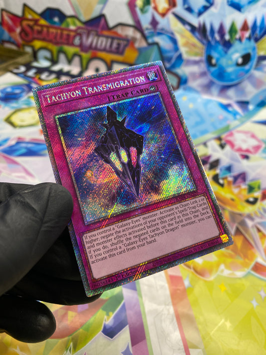 Yu-Gi-Oh! Tachyon Transmigration (RA04-EN220) Platinum Secret Rare - NM/M