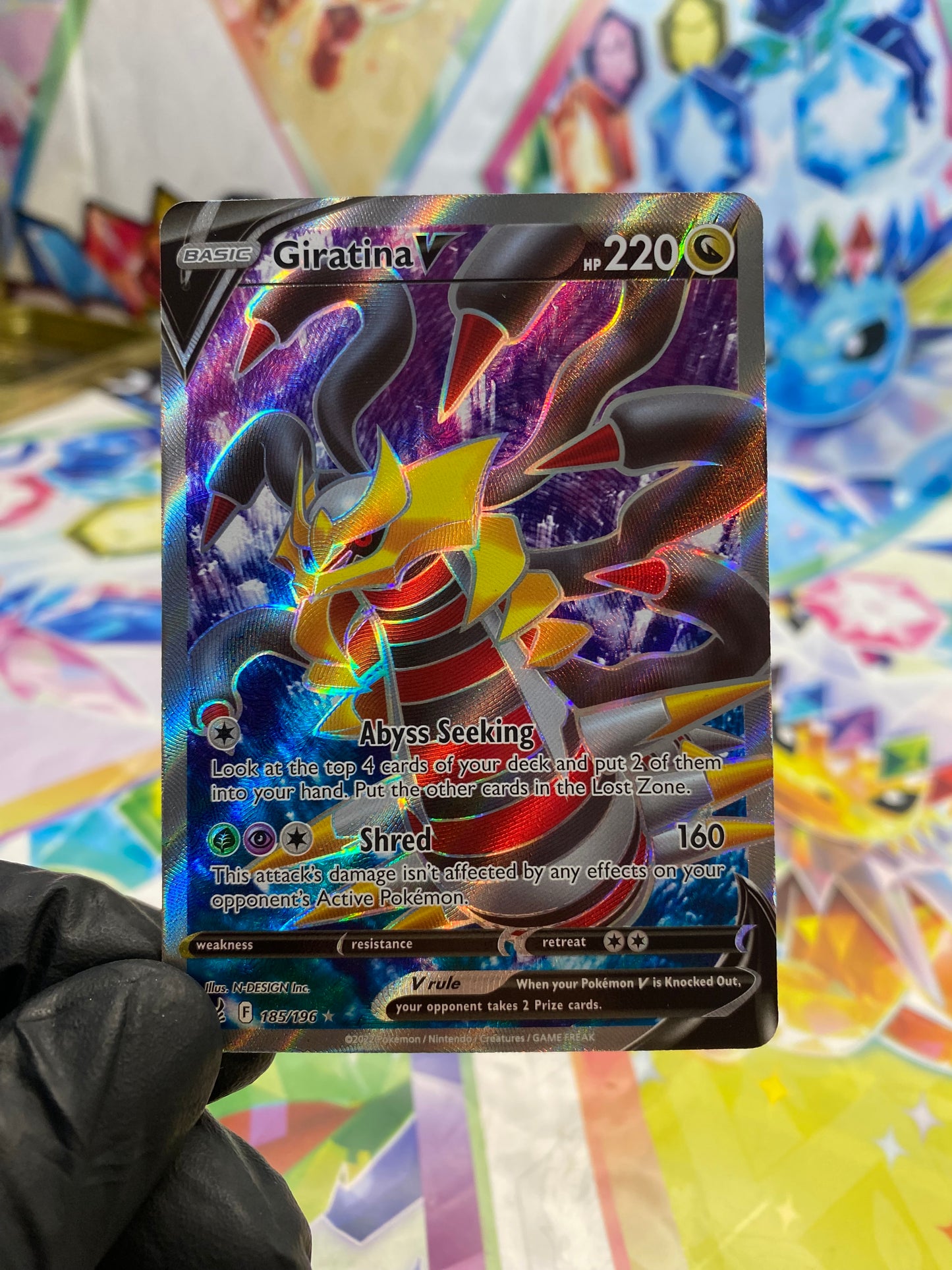 Pokémon Giratina V #185 - NM/M