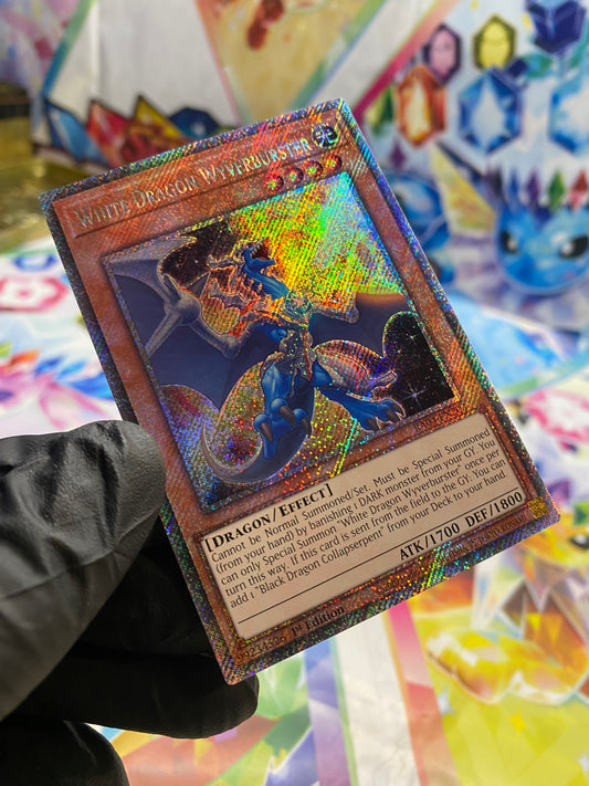 Yu-Gi-Oh! White Dragon Wyverburster (RA04-EN203) Platinum Secret Rare - NM/M