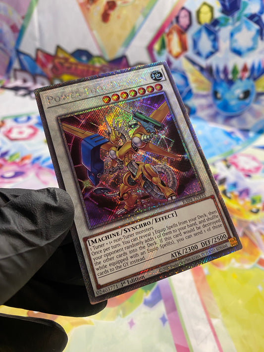 Yu-Gi-Oh! Power Tool Dragon (RA04-EN135) Platinum Secret Rare - NM/M