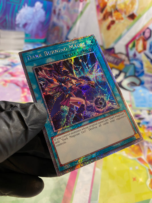 Yu-Gi-Oh! Dark Burning Magic (RA04-EN246) Platinum Secret Rare - NM/M