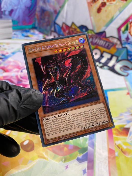 Yu-Gi-Oh! Red-Eyes Alternative Black Dragon (TN19-EN005) - GOOD