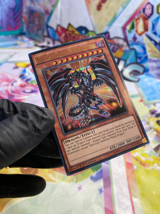 Yu-Gi-Oh! Red-Eyes Darkness Metal Dragon (DUSA-EN068) - GOOD