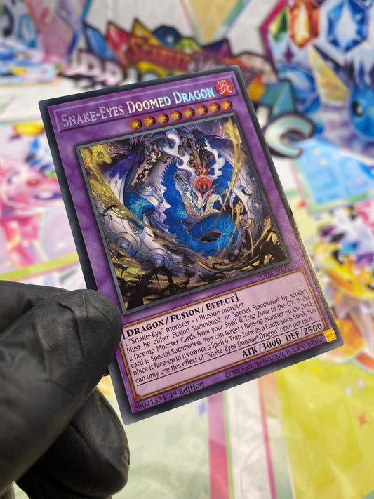 Yu-Gi-Oh! Snake-Eyes Doomed Dragon (SUDA-EN035) - NM/M
