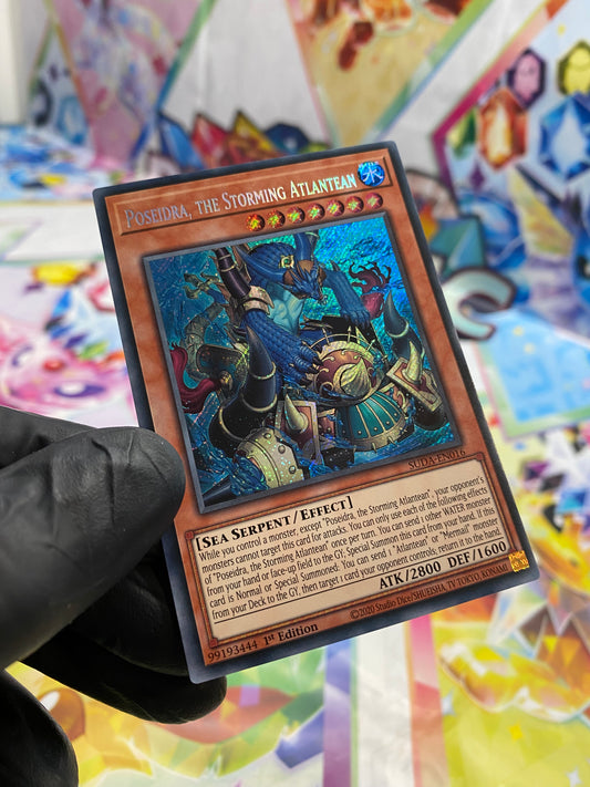 Yu-Gi-Oh! Poseidra, The Storming Atlantean (SUDA-EN016) - NM/M