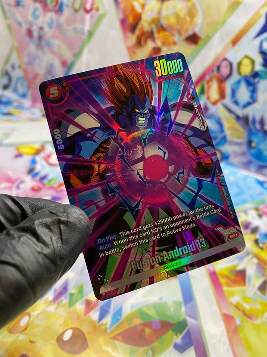 Dragon Ball Fusion Android 13 SR★ (FB06-002) - NM/M