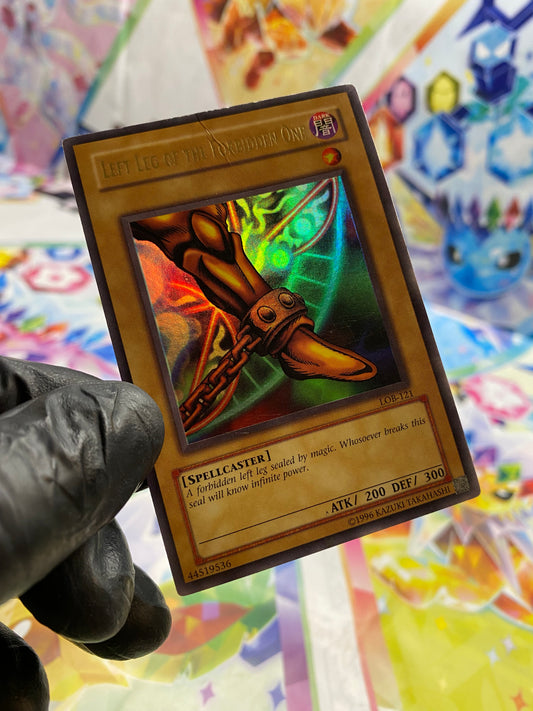 Yu-Gi-Oh! Left Leg Of The Forbidden One (LOB-121) - GOOD
