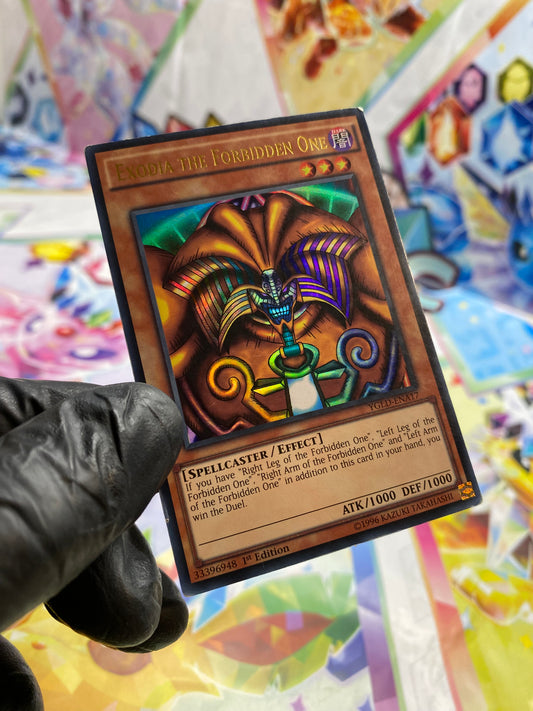 Yu-Gi-Oh! Exodia The Forbidden One (YGLD-ENA17) 1st Edition - GOOD