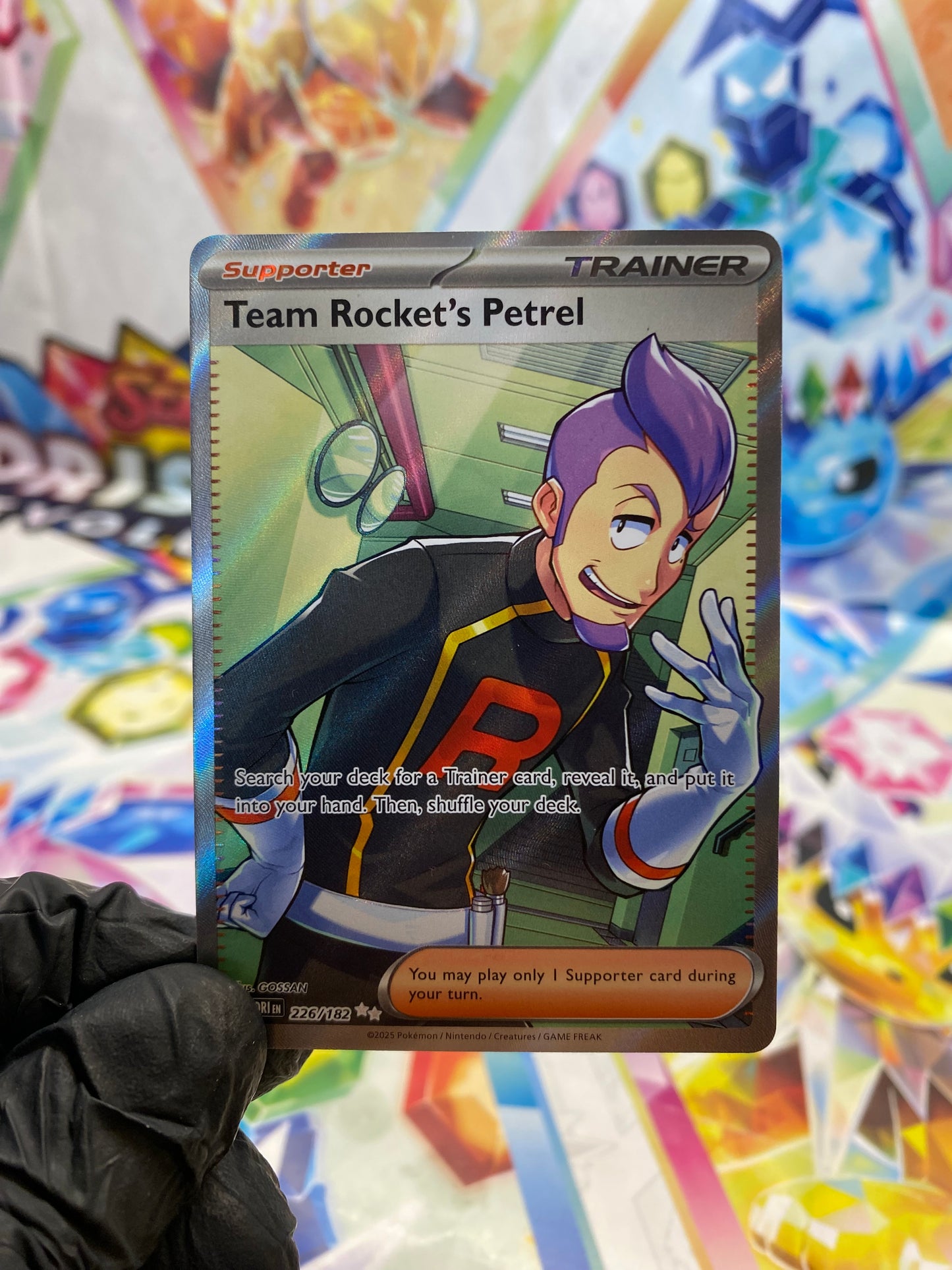 Pokémon Team Rocket's Petrel #226 (DRI) - NM/M