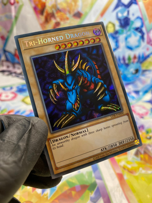 Yu-Gi-Oh! Tri-Horned Dragon (LOB-EN000) - GOOD