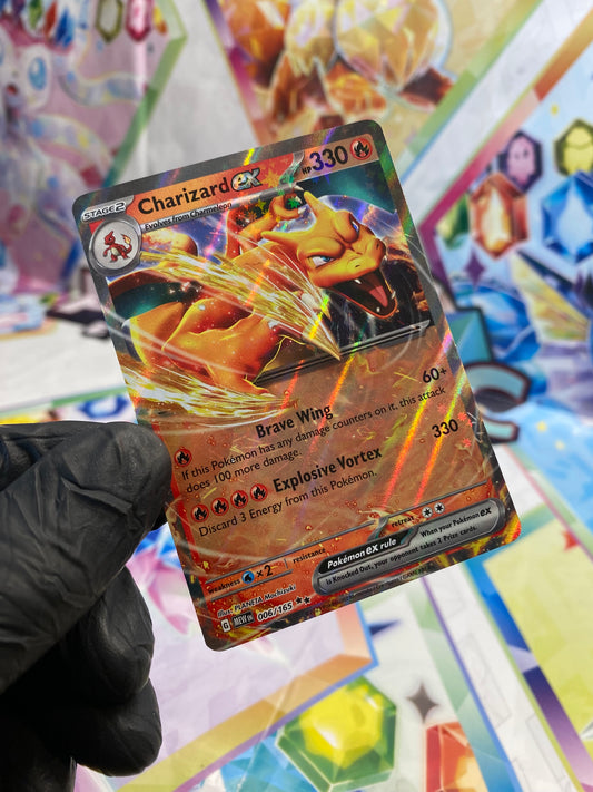 Pokémon Charizard Ex #006 (151) - NM/M