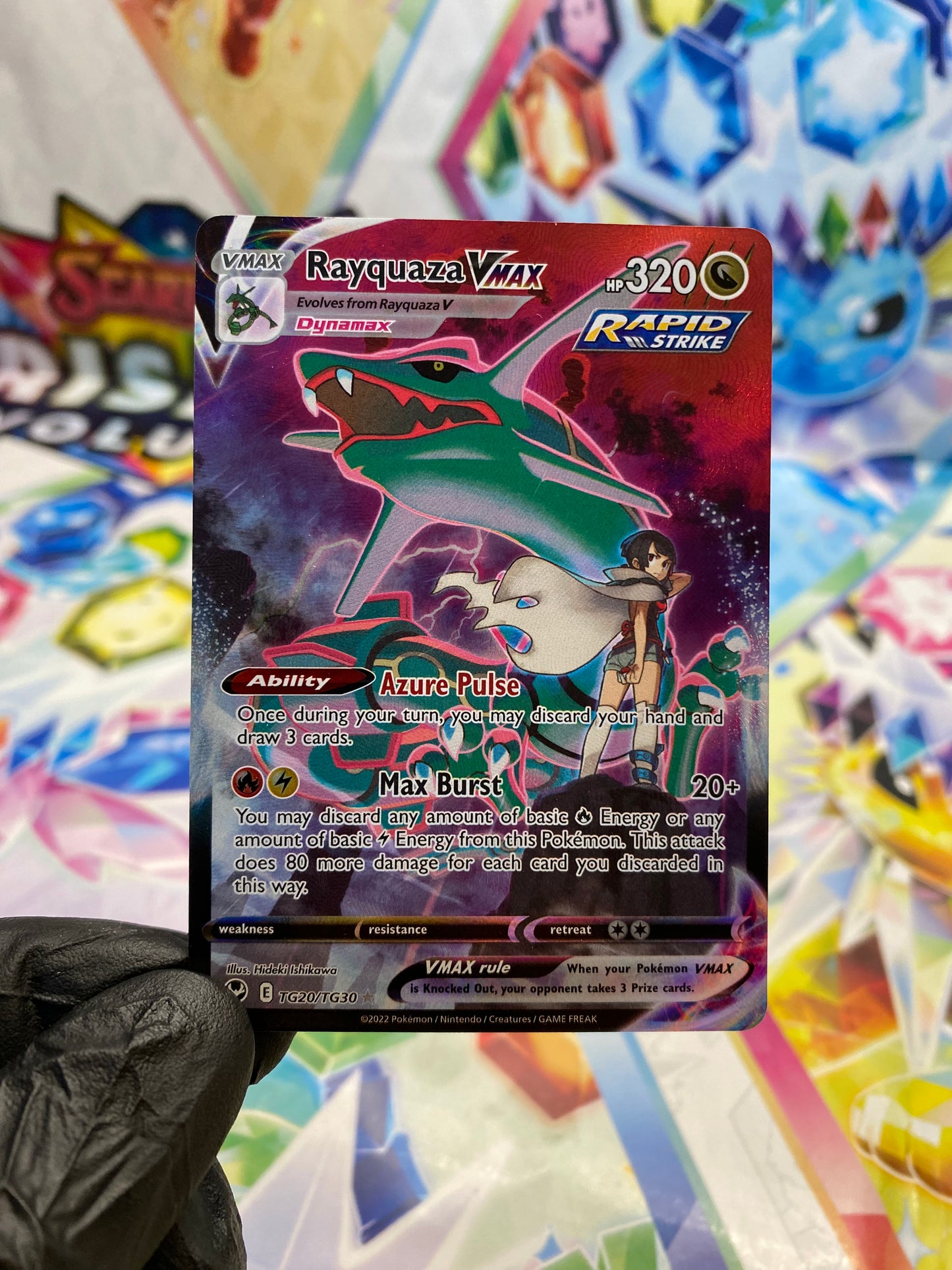 Pokémon Rayquaza Vmax #TG20 - NM/M