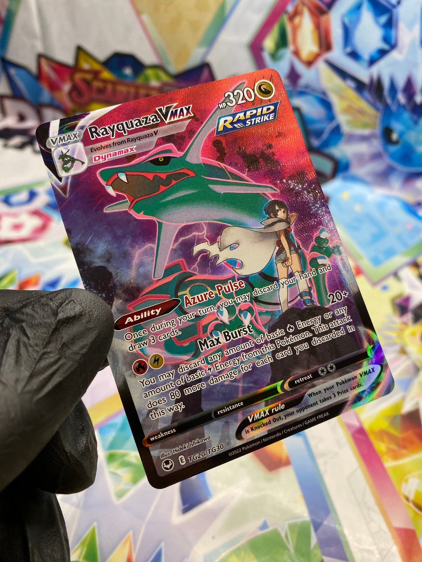 Pokémon Rayquaza Vmax #TG20 - NM/M