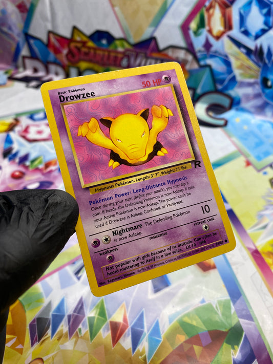 Pokémon Drowzee #54 (Team Rocket) - EXC 