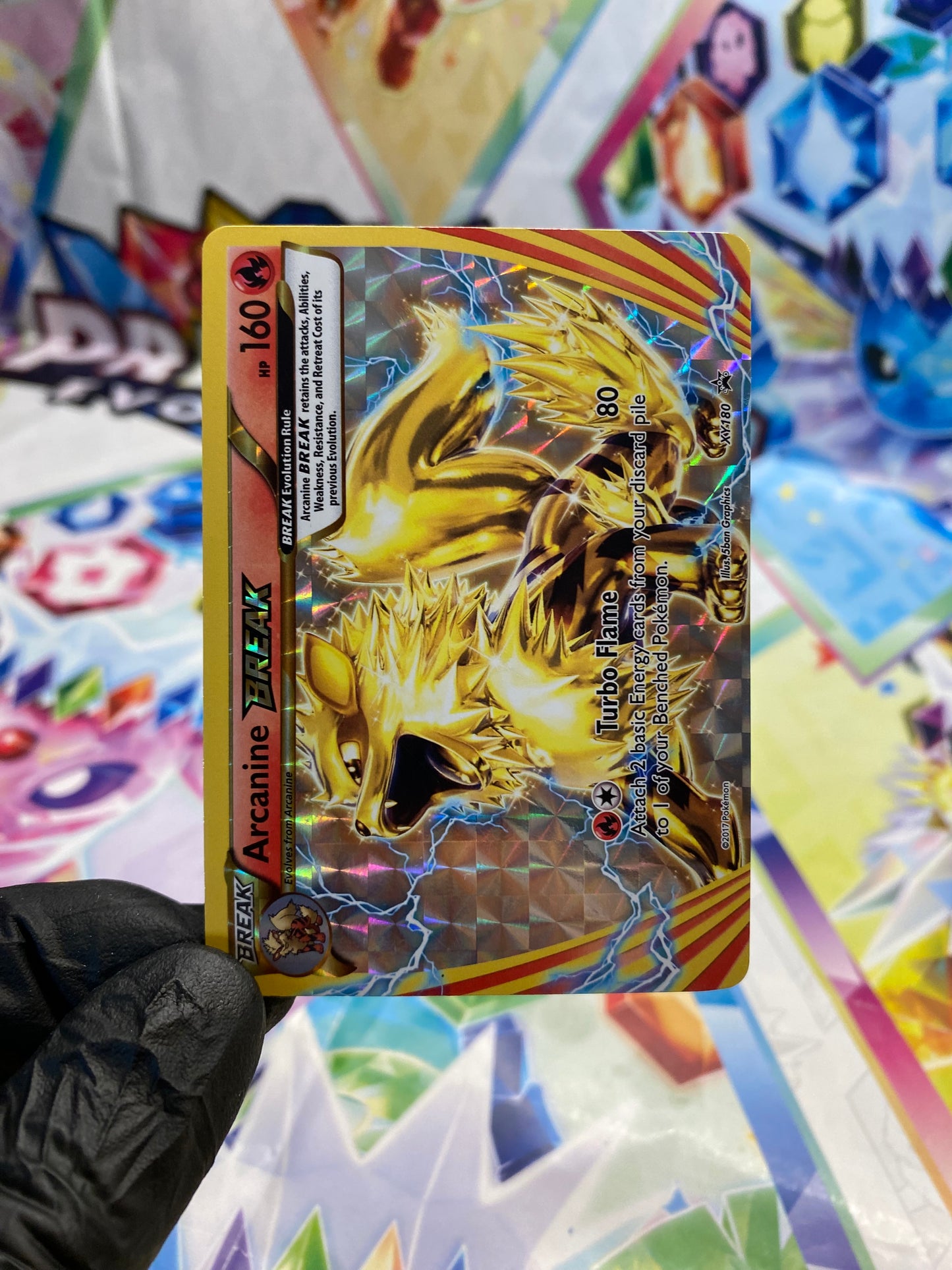 Pokémon Arcanine Break XYPR 180 - GOOD
