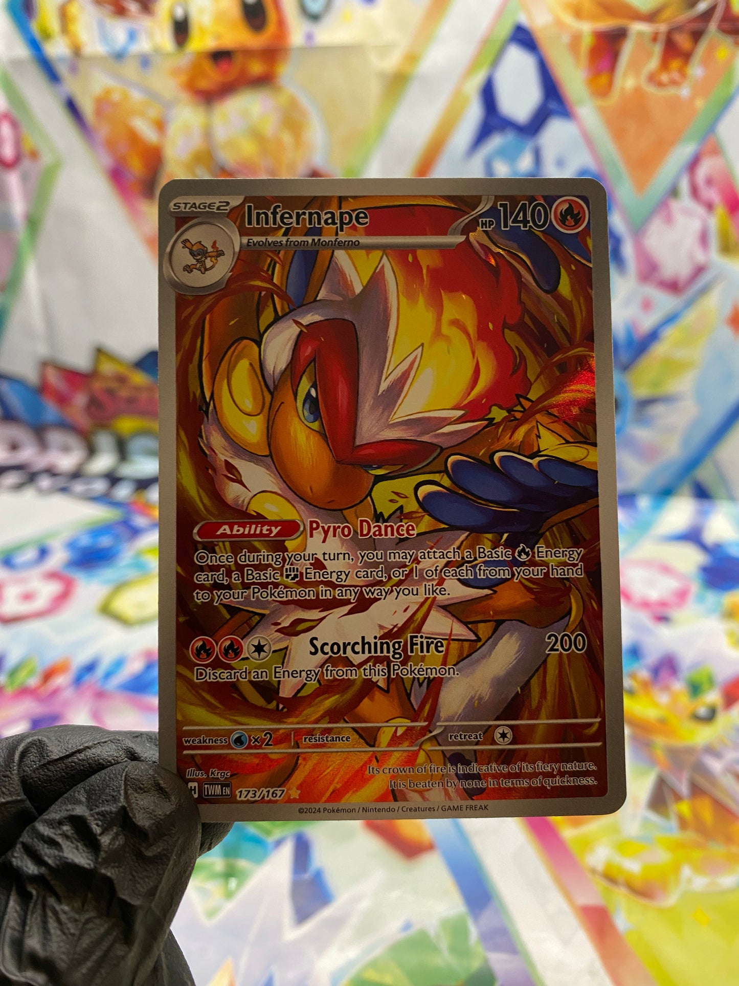 Pokémon Infernape #173 (TWM) - NM