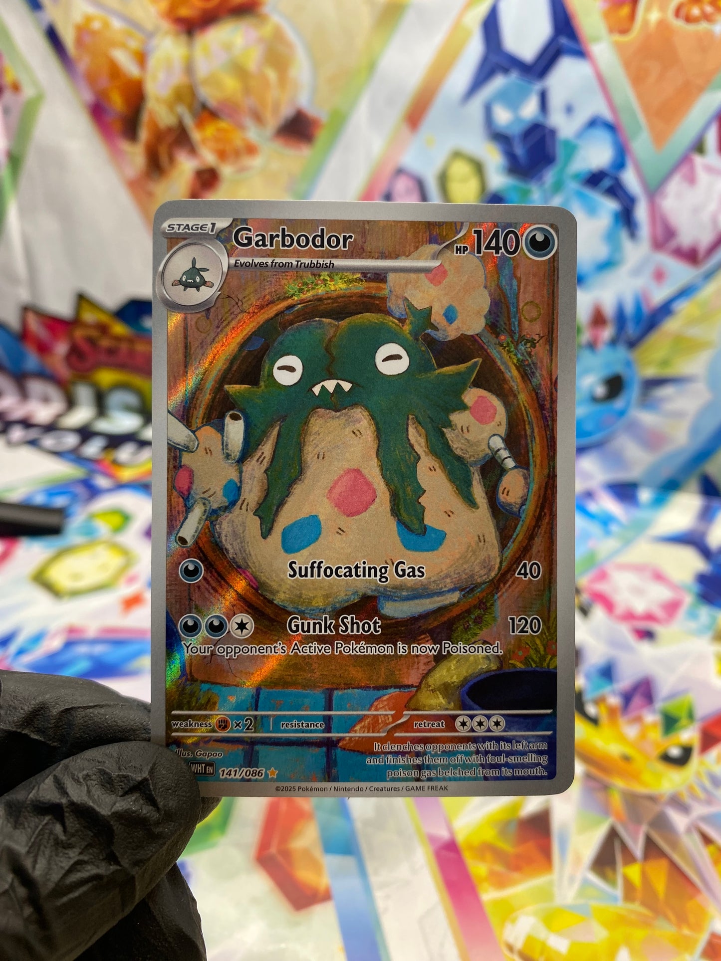 Pokémon Garbodor #141 (BLK) - NM/M