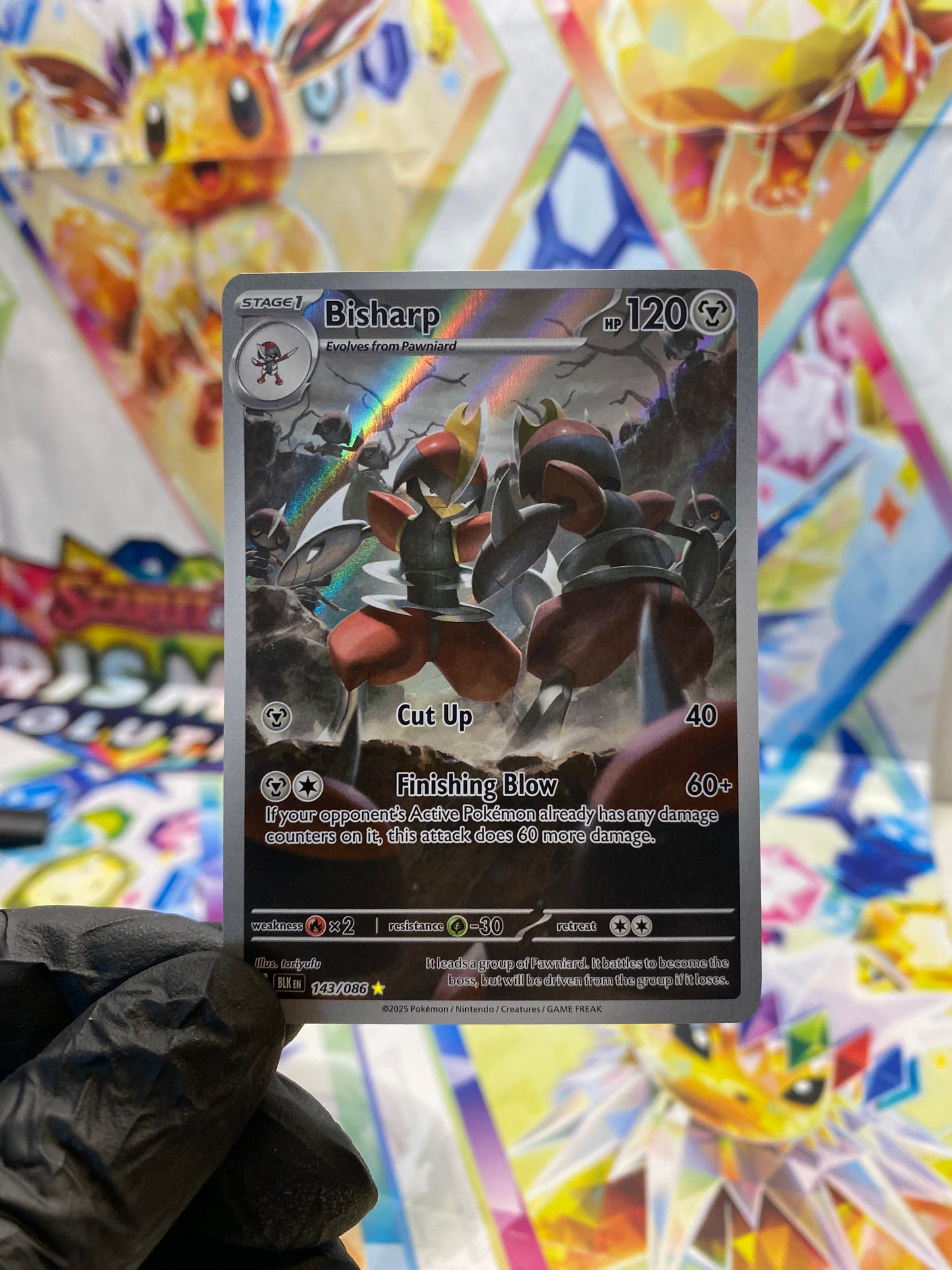 Pokémon Bisharp #143 (BLK) - NM/M