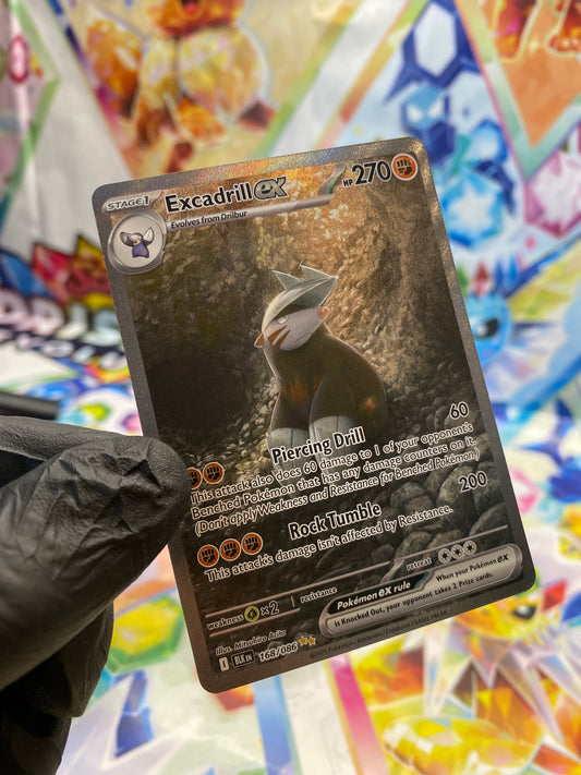 Pokémon Excadrill Ex #168 (BLK) - NM/M