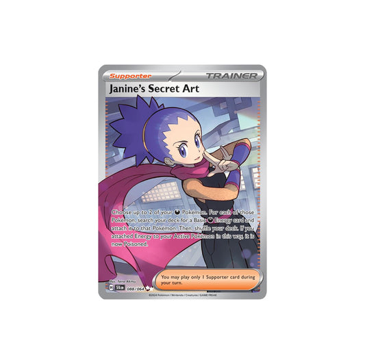 Pokémon Janine's Secret Art #088 (SFA) - M/NM