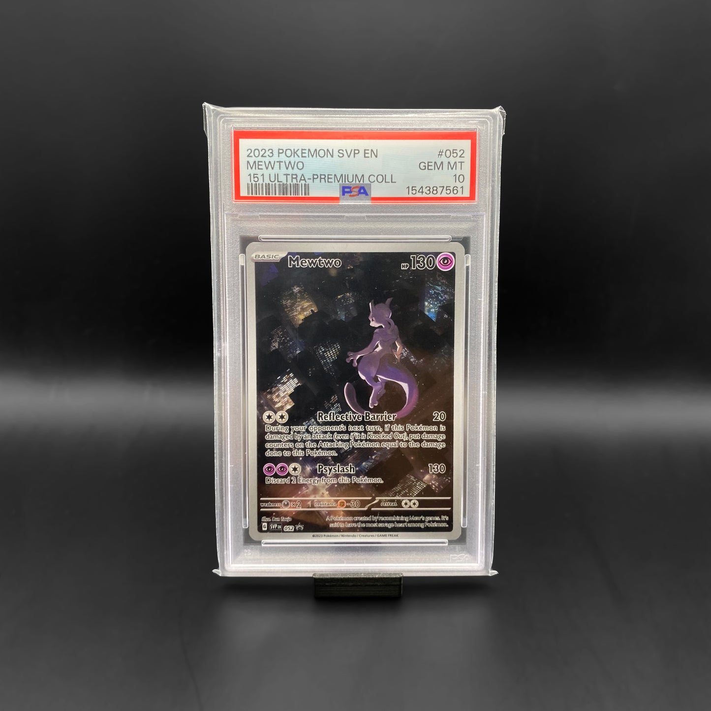 PSA 10 / Mewtwo Black Star Promo #052