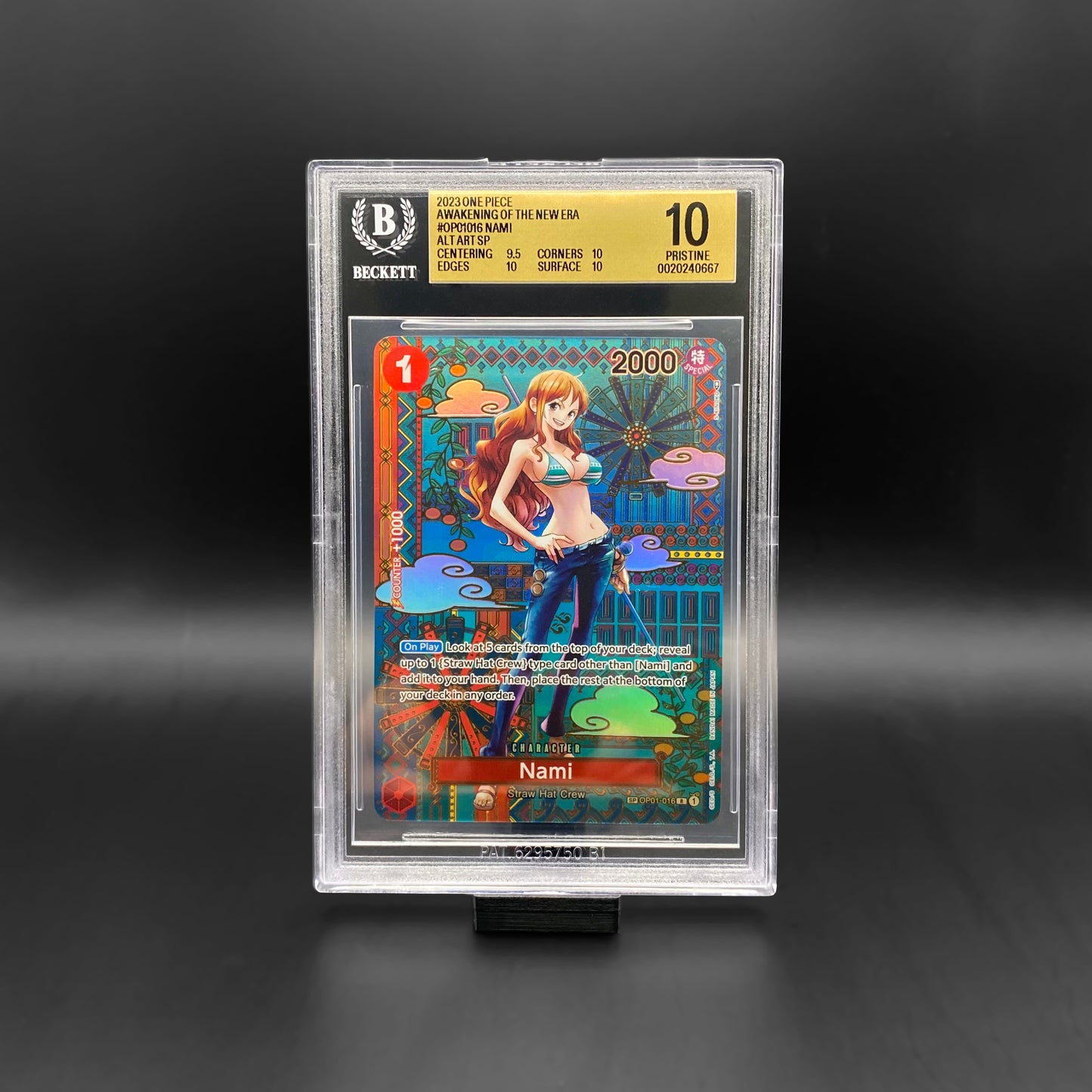 BGS 10 / Nami ALT ART SP (OP01-016)