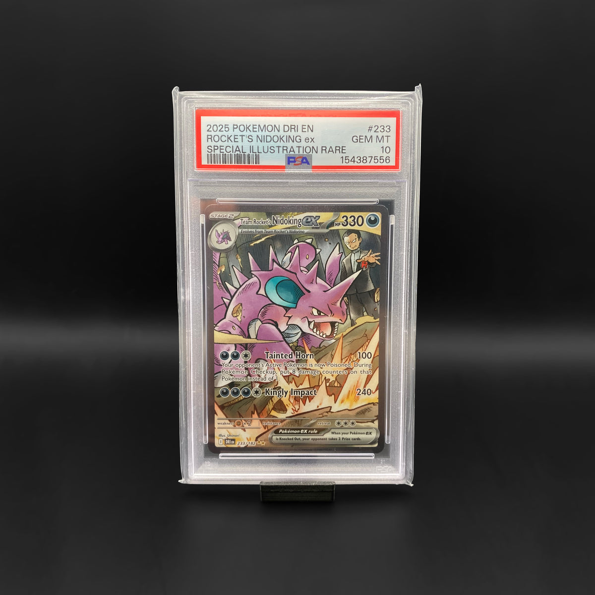 PSA 10 / Team Rocket's Nidoking ex #233