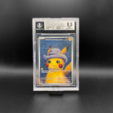 BGS 8.5 / Pikachu with Grey Felt Hat #085