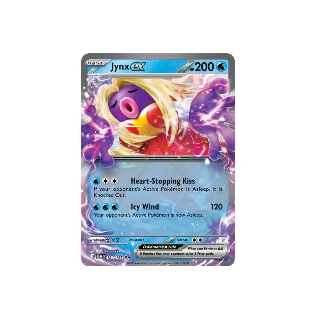 Pokémon Jynx Ex #124 (151) - NM/M